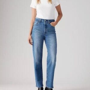 NWOT Levi’s Ribcage Straight Ankle